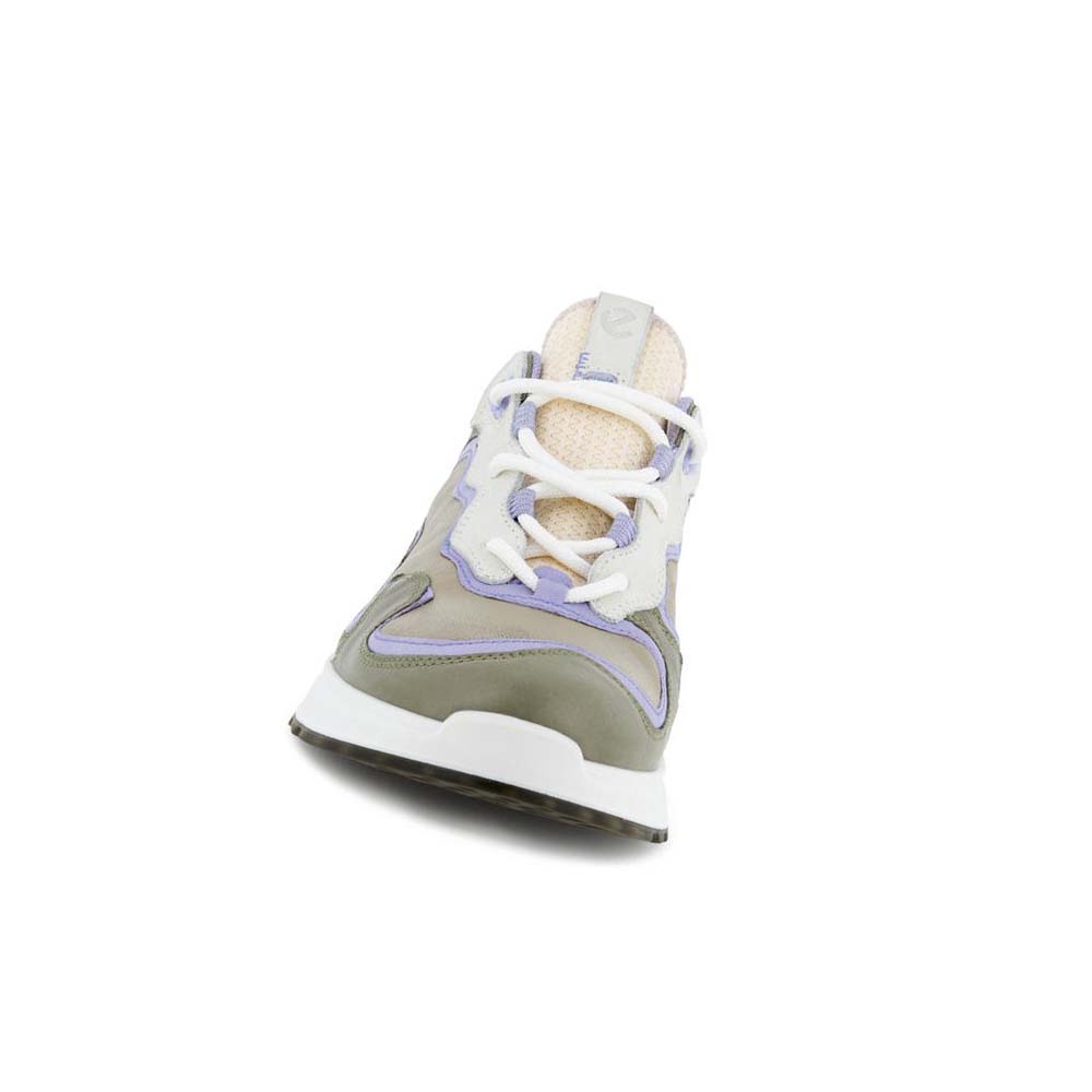 Women's Ecco St.1 Laced Casual Shoes Multicolor | Canada 86TCE